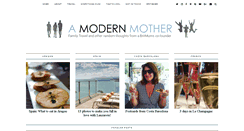 Desktop Screenshot of amodernmother.com
